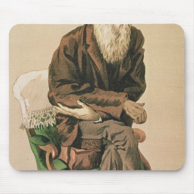 Men of the Day, no. 33, Charles Darwin Mouse Pad (Front)
