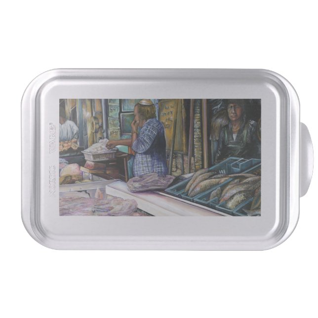 Men of the Desert, Gifts of the Sea, Jerusalem Cake Pan (Front)