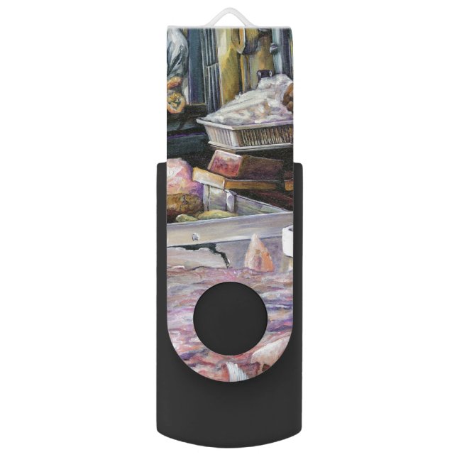 Men of the Desert, Gifts of the Sea, Jerusalem USB Flash Drive (Front Vertical)