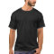Men Plain Black T-Shirt / Customize