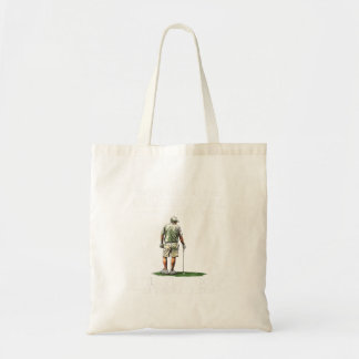 Men Play Golf Eighties Funny Golfer Golfing Tote Bag
