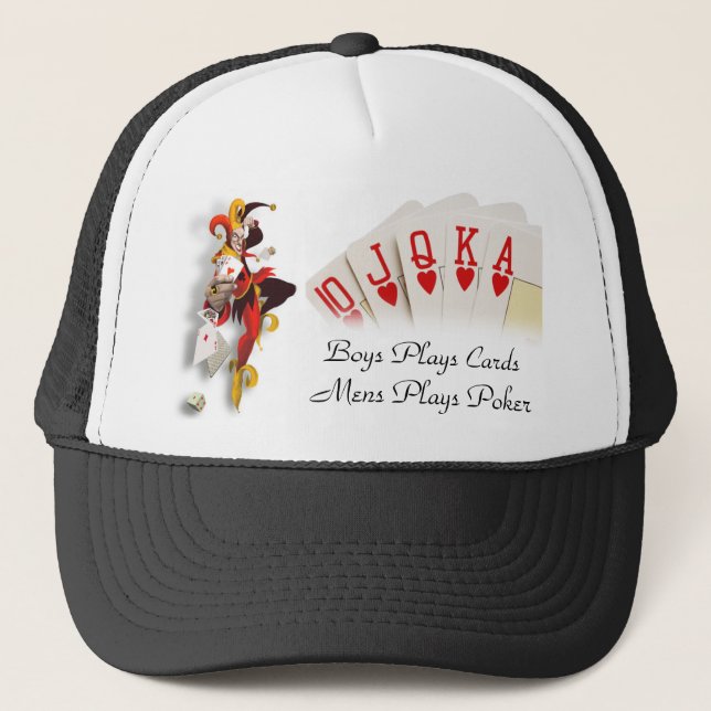 Men Poker Hat (Front)