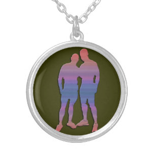 Men Posing Necklace