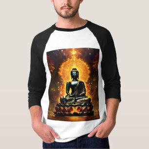 Men’s Buddha Logo T-Shirt   Peace & Meditation Des