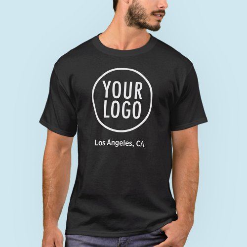 Mens Cotton T_Shirt Custom Company Logo S to 5XL