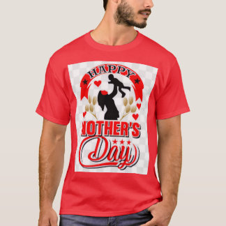 Men’s Happy Mother’s Day T-Shirt Gift for Mom