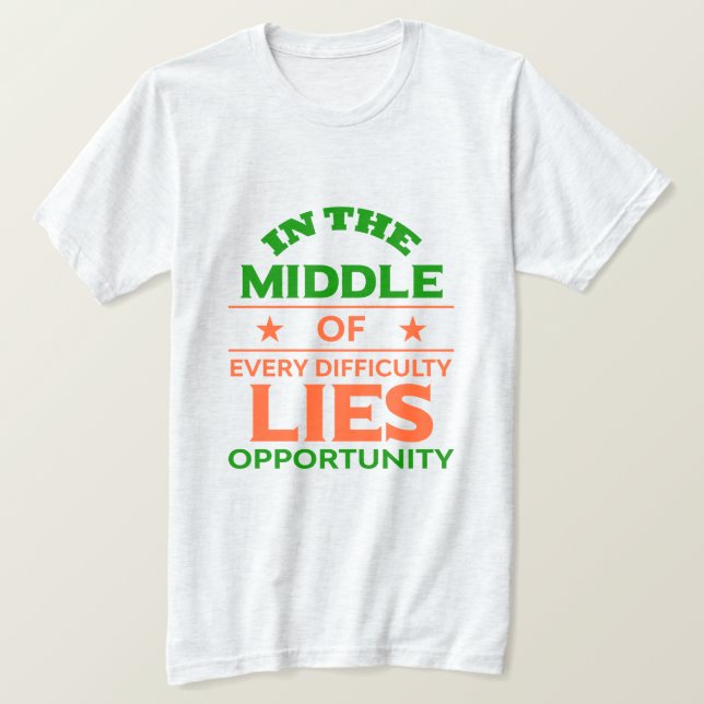 Men’s Motivational Quote T-Shirts, Hoodies & Long  (Design Front)