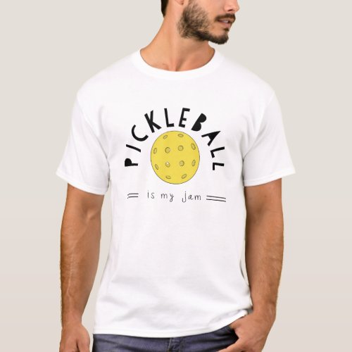 Mens Pickleball Is My Jam t_shirt