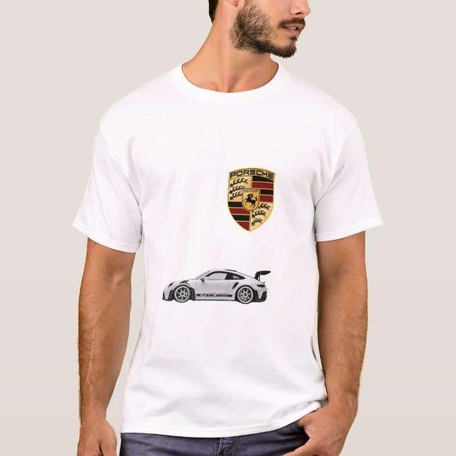 Men’s Porsche Car T-Shirt (Front)