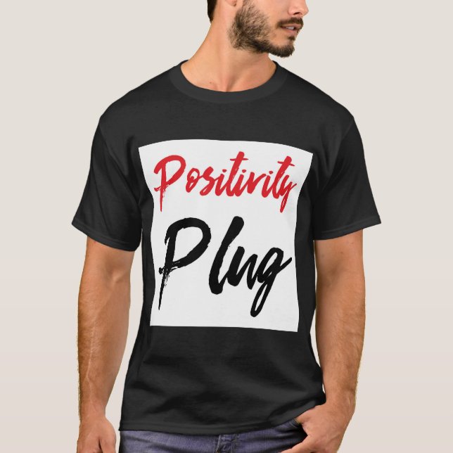 Men’s Positivity Plug T-shirt (Front)