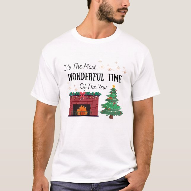 Men’s The Most Wonderful Time of The Year T-Shirt (Front)