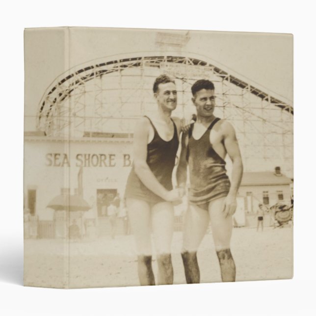 Men Standing on Beach Binder (Front/Spine)