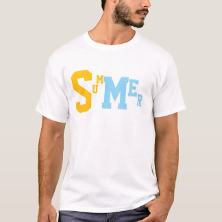 Men Summer Vibes Graphic Tee Minimalist Tshirt