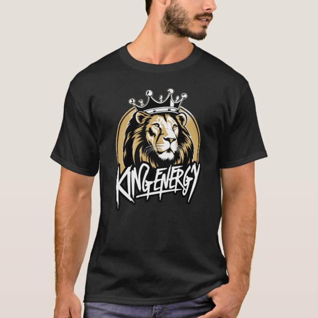 Men T shirt Black  (Front)