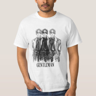 men t shirt front back design gantlemen design