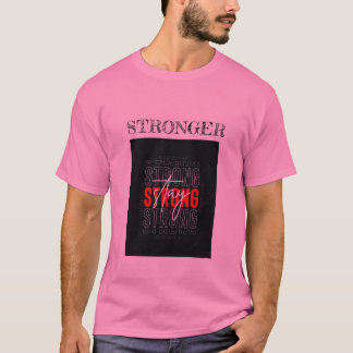 MEN T SHIRT STRONGER SPORT SMOOTHLY
