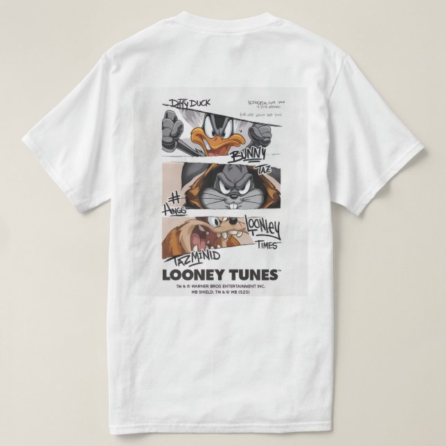 men t-shirt with design (Design Back)