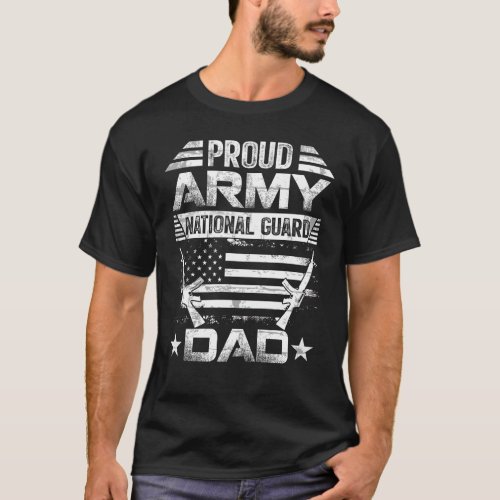 Men T_Shirts _ Proud Army National Guard Dad US 