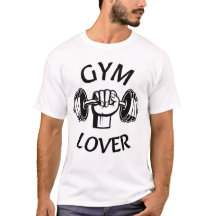 Men tshirt and gym lover