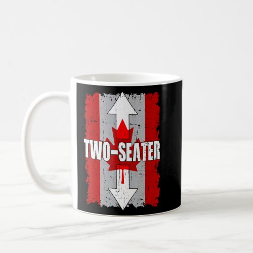 Men  Two Seater  Canada Day Canadian  Coffee Mug