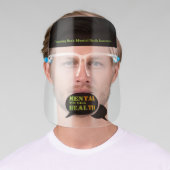 MEN WHO TALK HEAL | Mental Health Awareness CUSTOM Face Shield (Insitu)