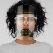 MEN WHO TALK HEAL | Mental Health Awareness CUSTOM Face Shield (Insitu)