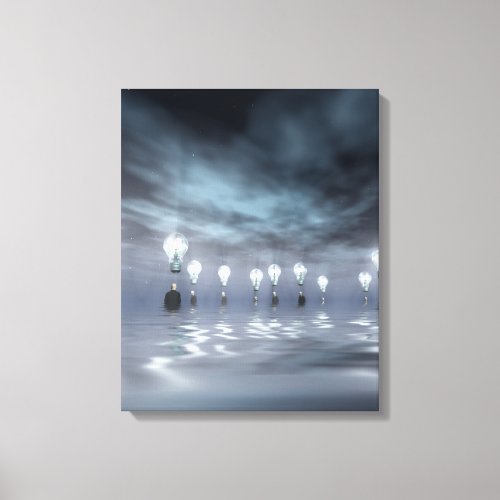 Men with Ideas Canvas Print