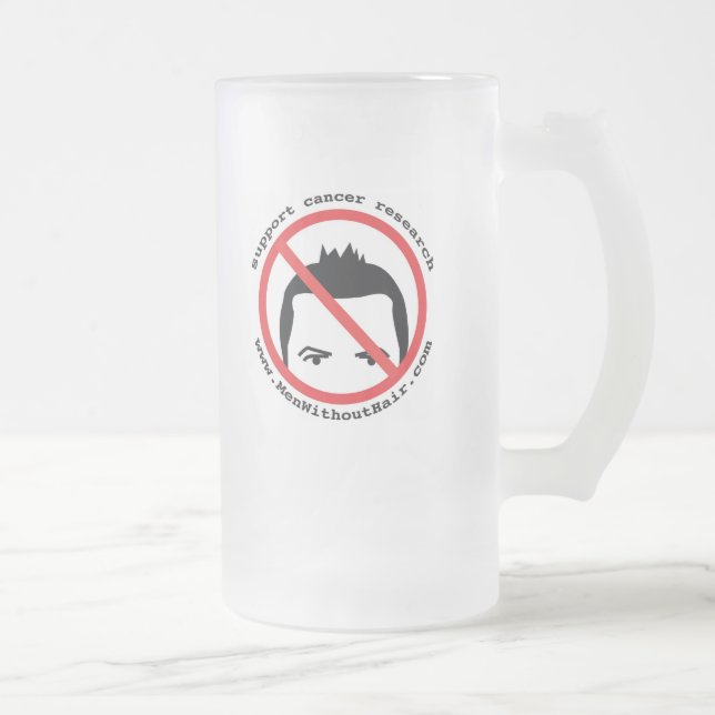Men Without Hair Beer Mug (Right)