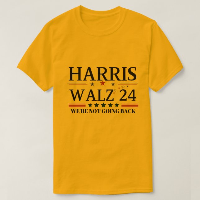 Men woman harris cotton aesthetic t-shirt (Design Front)