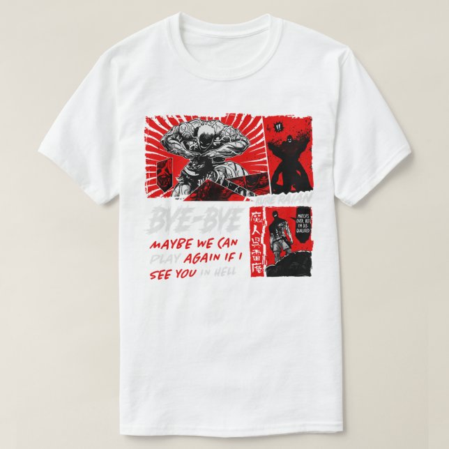 Men Women Asura Manga Japanese Anime Funny Men Fan T-Shirt (Design Front)