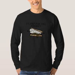 Men Women Camping I Camp For The Smores Marshmallo T-Shirt