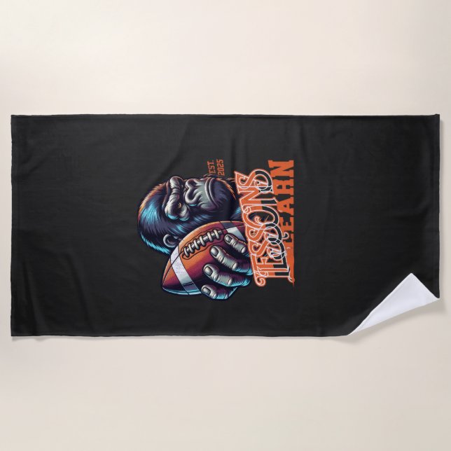 Men/Women Champion Gorilla Beach Towel (Front)