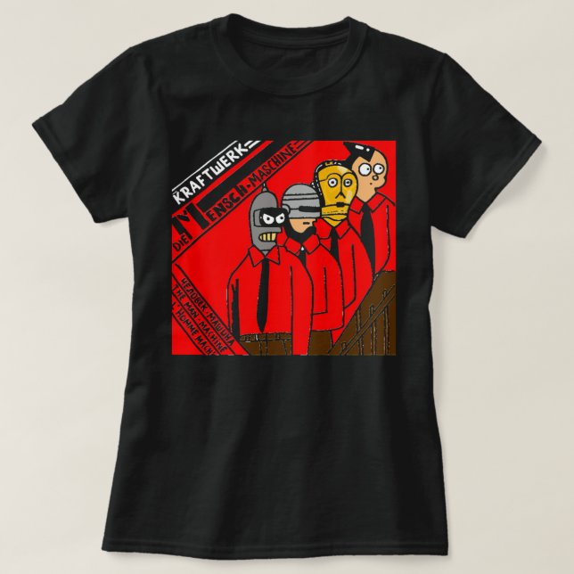 Men Women Electronic Kraftwerk Music Funny Men Fan T-Shirt (Design Front)