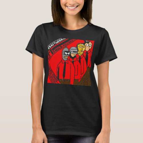 Men Women Electronic Kraftwerk Music Funny Men Fan T_Shirt