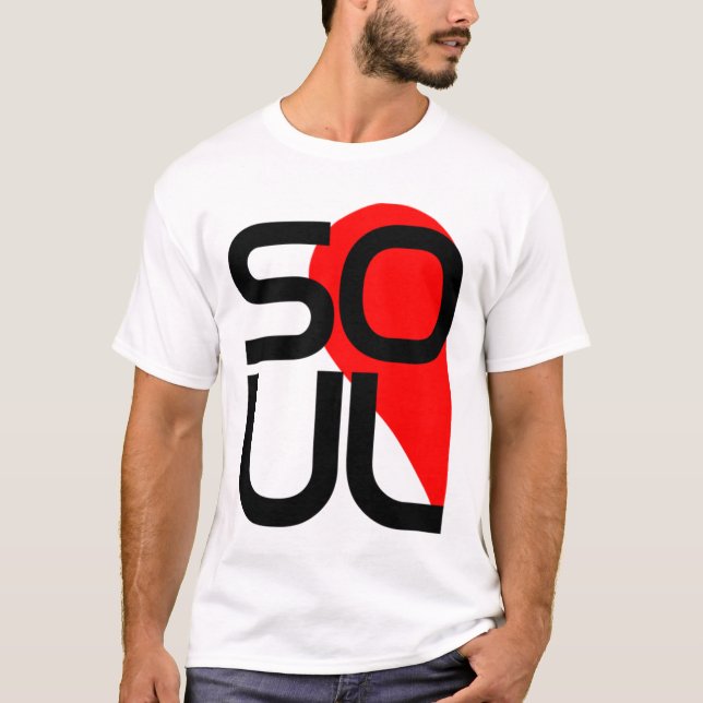 men women funny soulmate love couple T-Shirt (Front)