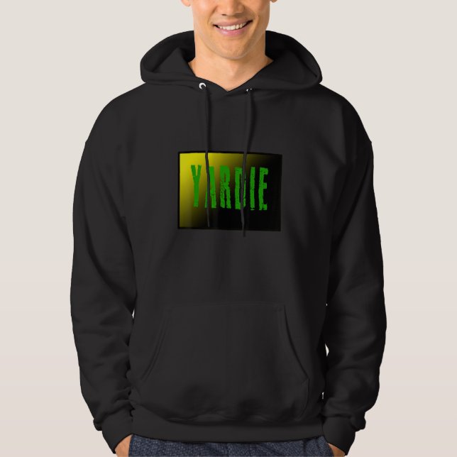 Men Women Jamaica Clothing Yaride Jamaica Flag Col Hoodie (Front)