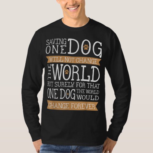 Men Women Kids Animal Rescue Team Dog Lover Gift T_Shirt
