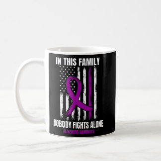 Men Women Kids Family Alzheimers Awareness America Coffee Mug