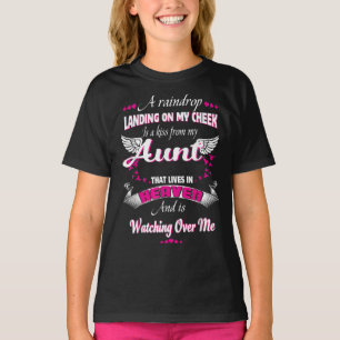 Men Women Loss Aunt In Loving Memorial My Aunt T-Shirt