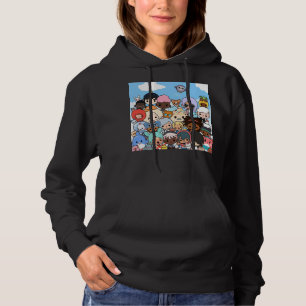 Men Women Manga Toca Boca Anime Graphic For Fans Hoodie
