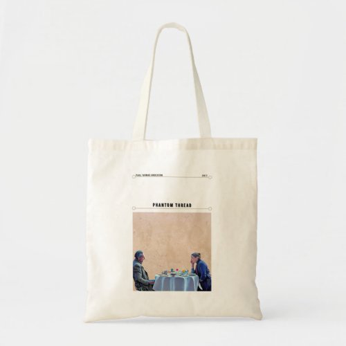 Men Women Phantom Thread Movie Poster Tote Bag