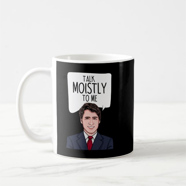 Men Women Prime Justin Minister Trudeau Graphic Fo Coffee Mug (Left)
