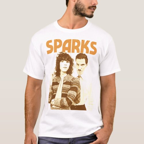 Men Women Sparks  Retro Style Pop Art Design Chris T_Shirt