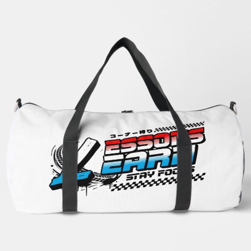 MEN/WOMEN STAY FOCUS LESSONS LEARN DUFFLE BAG
