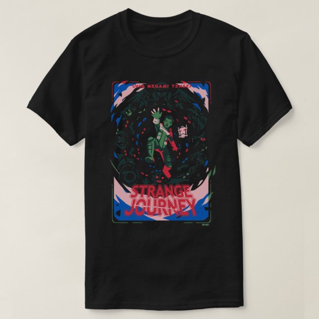 Men Women Strange Journey Funny Graphic Gifts   T-Shirt (Design Front)