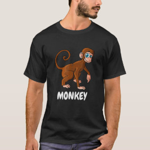 Men Women Zoo Animal Monkeys Monkey T-Shirt