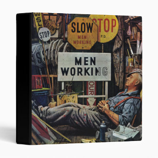 Men Working Binder