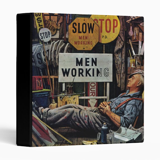 Men Working Binder (Front/Spine)