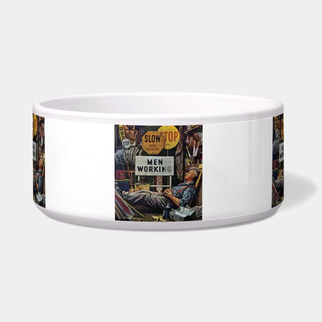 Men Working Bowl (Front)