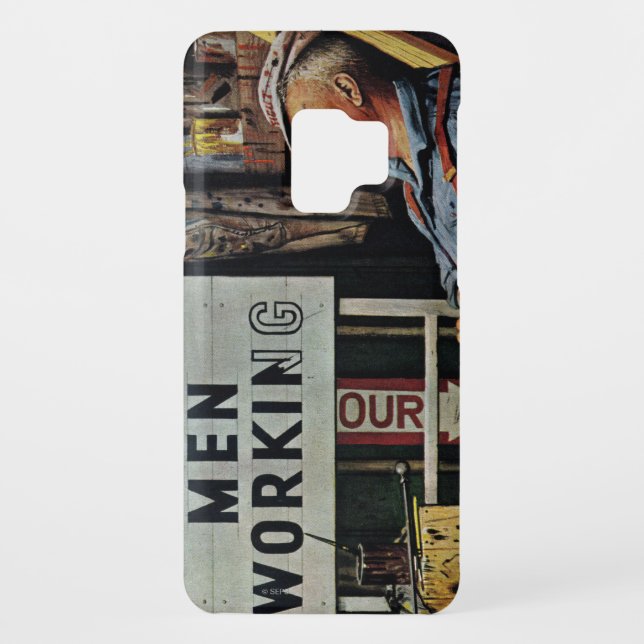 Men Working Case-Mate Samsung Galaxy Case (Back)